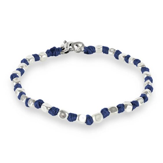 Bracciale Spadarella Spadini in Argento SPBR294-17.5 BLU NOTTE - SPBR294-17.5 BLU NOTTE
